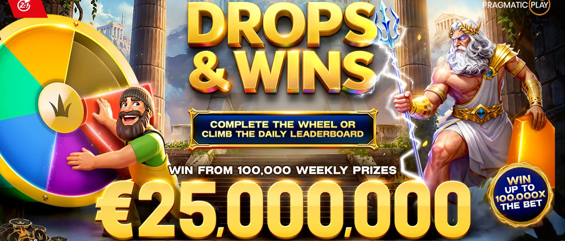 Pragmatic Play Weekly Wheel Drops volcano