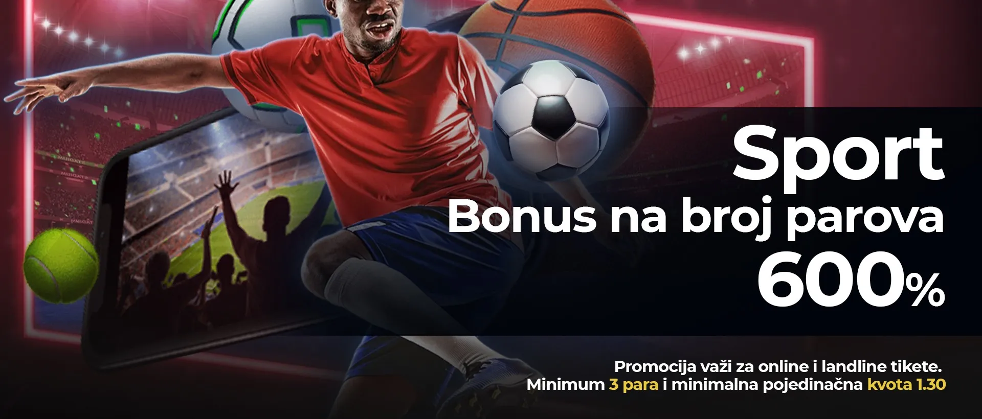 Sports Multi Event Win Bonus volcano